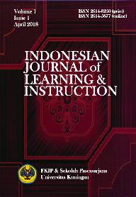 Indonesian Journal of Learning and Instruction